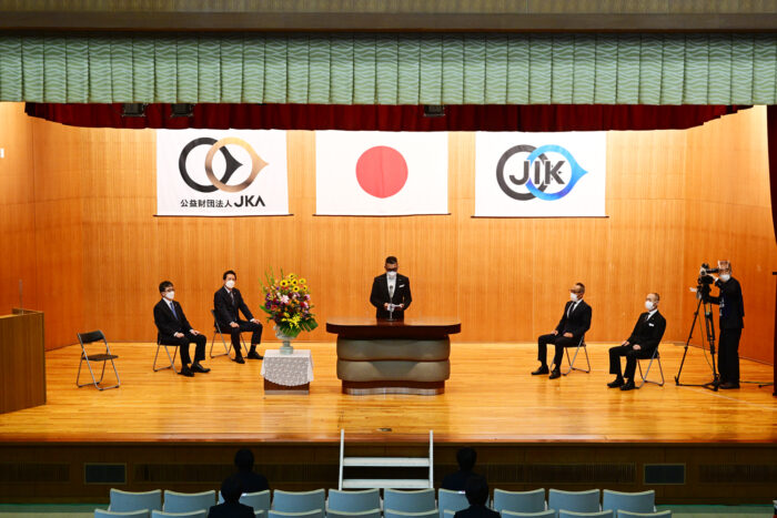 日本競輪選手養成所　123回生124回生の入所式が行われました