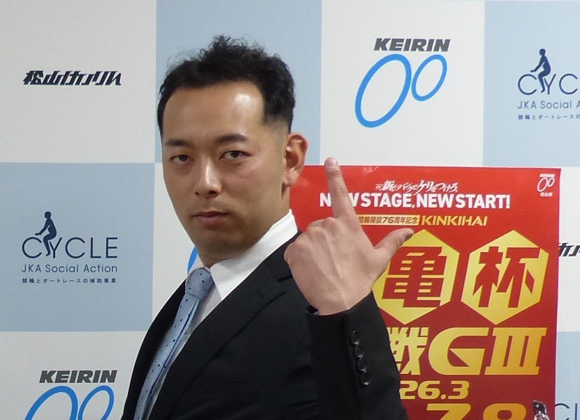 直送！競輪場便り from 松山競輪場　中田拓也（広島127期）